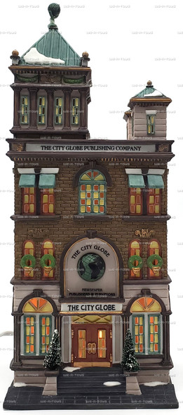 Department 56 Christmas in the City 1997 The City Globe #58883