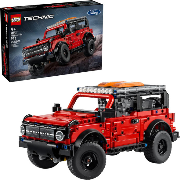 LEGO Technic Ford Bronco Kids Toy Car - Building Toy