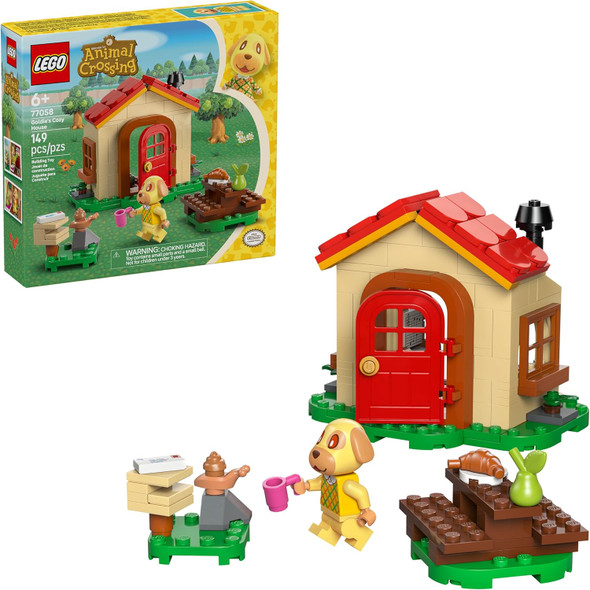 LEGO Animal Crossing Goldie’s Cozy House Building Toy