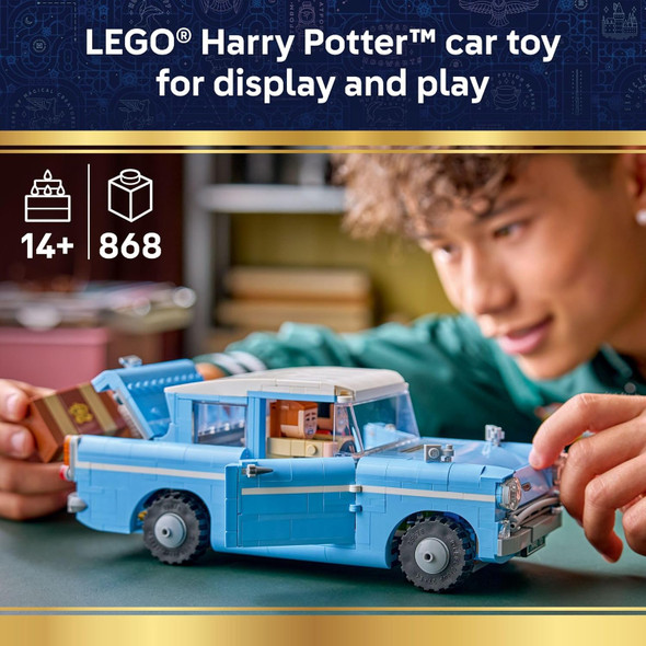 LEGO Harry Potter Enchanted Flying Ford Anglia Car Building Toy