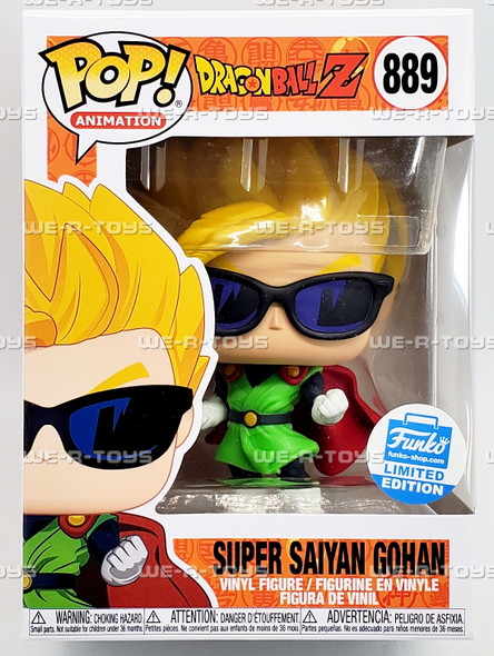 Funko POP Animation Dragon Ball Z Super Saiyan Gohan 889 Vinyl Figure