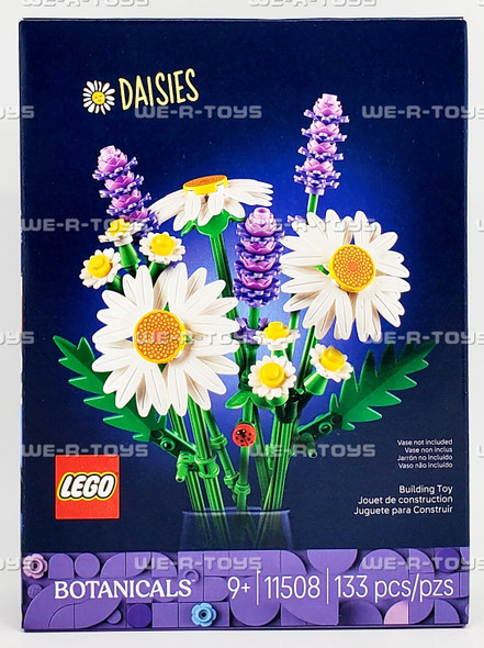 LEGO Botanicals Daisies 133 Piece Building Toy 11508
