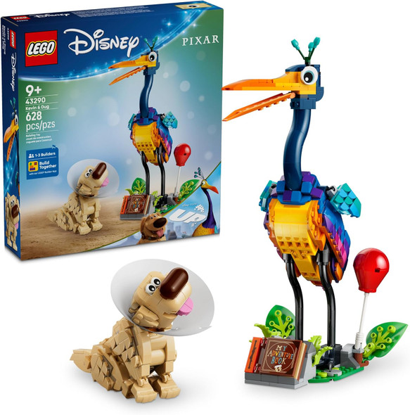LEGO Disney and Pixar Kevin & Dug Building Toy - 'Up' Movie Set