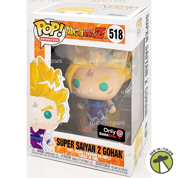 Funko POP Animation Dragon Ball Z Super Saiyan 2 Gohan 518 Vinyl Figure