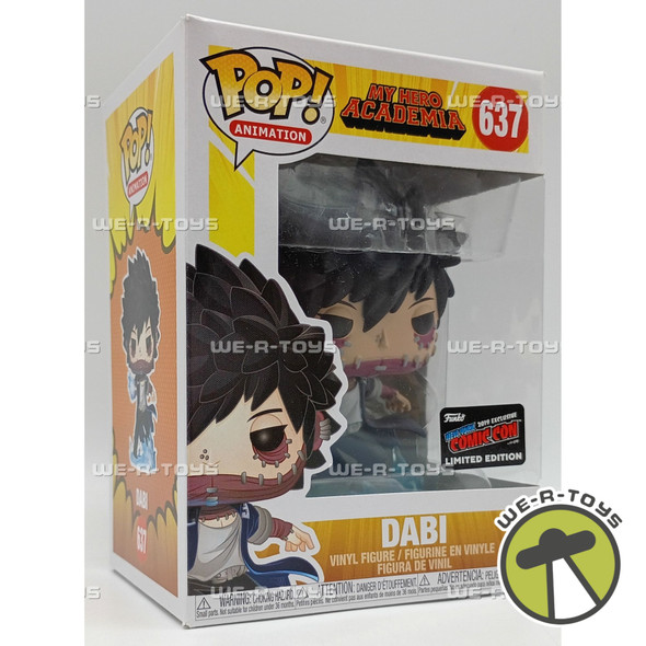 Funko Pop! Animation 637 My Hero Academia Dabi Limited Edition Vinyl Figure 2019