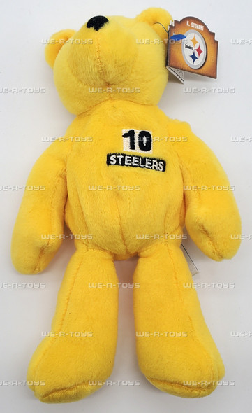Limited Treasures Pittsburgh Steelers Kordell Stewart Bear Plush