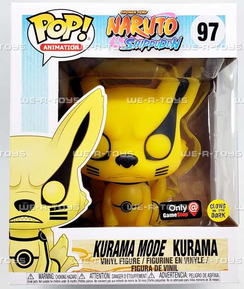 Funko POP Animation Naruto Shippuden Kurama Mode Kurama 97 Vinyl Figure 6 Inch