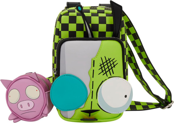 Invader Zim Gir Cellphone Crossbody Bag Loungefly