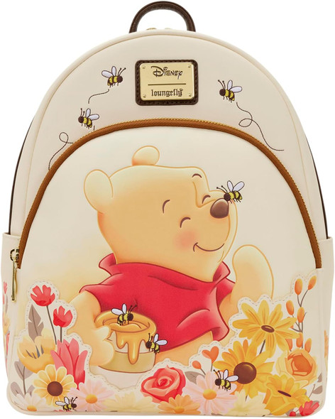 Winnie the Pooh Floral Bee Mid-Size Backpack Loungefly