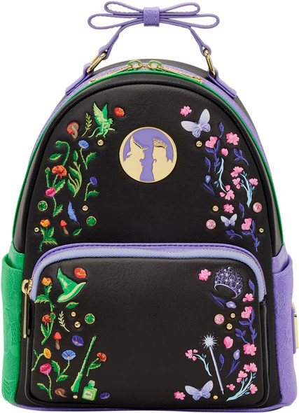 Wicked Glinda and Elphaba Floral and Lace Mini-Backpack Loungefly