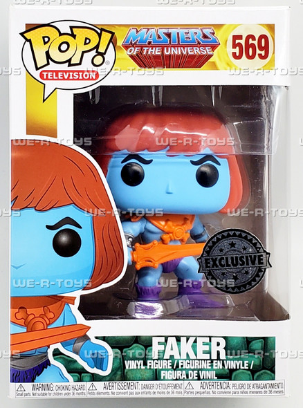 Funko POP Television Masters Of The Universe Faker 569 Vinyl Figure