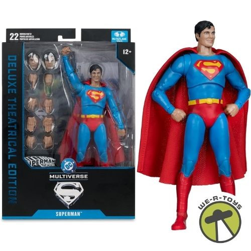 DC Multiverse Deluxe Superman The Movie 1978 Superman Action Figure McFarlane