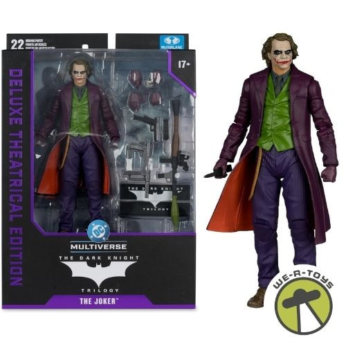 DC Multiverse Deluxe Theatrical Edition The Dark Knight The Joker Action Figure