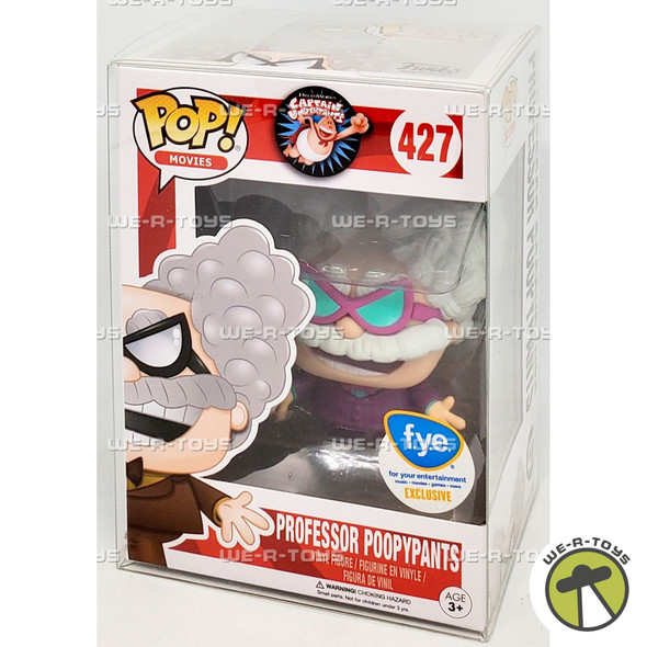 Funko POP Movies Captain Underpants Professor Poopypants 427 Vinyl Figure