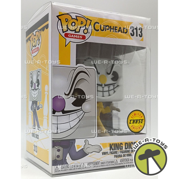 Funko POP Games Cuphead King Dice Vinyl Figure 313 Limited Chase Edition 2018