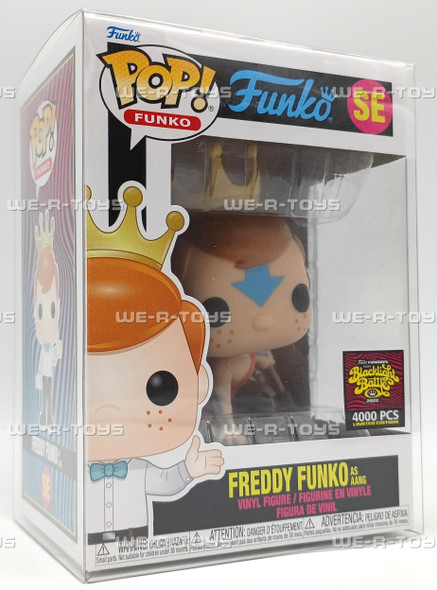 Funko Pop! Freddy Funko As Aang Avatar The Last Airbender Vinyl Figure SE 2022