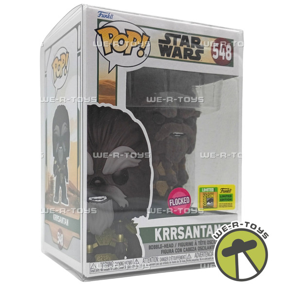 Funko POP! Star Wars Krrsantan Flocked Vinyl Figure #548 Limited Edition