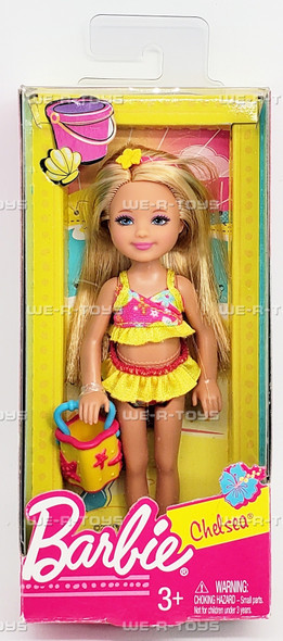 Chelsea & Friends Beach Collection Barbie Chelsea Doll 2011 Mattel X3212