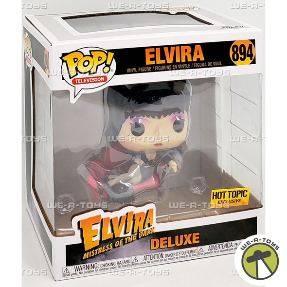 Funko POP Television Elvira Mistress of The Dark Elvira on Couch 894 Figure