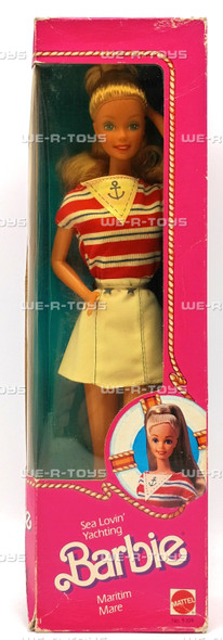 Sea Lovin' Yachting Blonde Barbie Doll In Fashion 1984 Mattel No. 9109