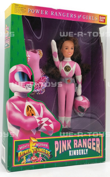 Pink Ranger Kimberly Mighty Morphin Power Rangers for Girls Doll 1994 Bandai