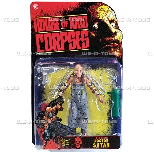 Trick Or Treat Studios House of 1000 Corpses Doctor Satan Action Figure 5"
