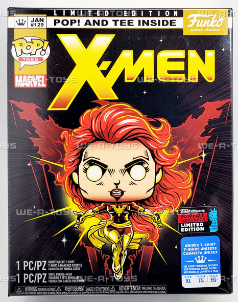 Funko POP! Marvel Dark Phoenix Vinyl Bobble Head Figure & T-Shirt X-Large