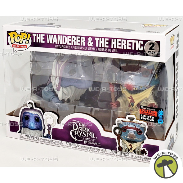 Funko POP The Dark Crystal Age of Resistance The Wanderer & The Heretic Figures