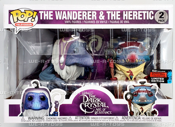 Funko POP The Dark Crystal Age of Resistance The Wanderer & The Heretic Figures
