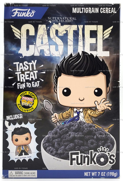 Funkos Supernatural Castiel Multigrain Cereal Collectible 2019 Funko #40201