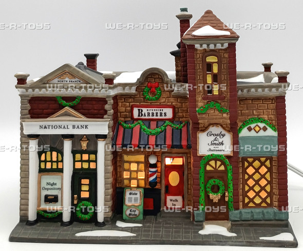 Department 56 Riverside Row Shops Christmas In The City Series #58888