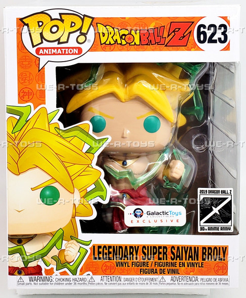 Funko POP Animation Dragon Ball Z Legendary Super Saiyan Broly 623 Figure