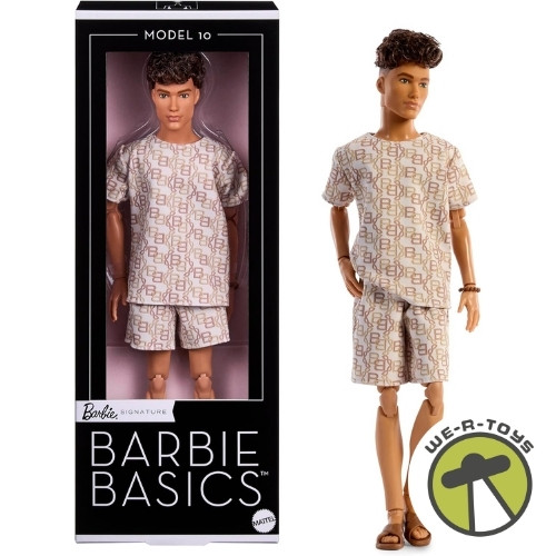Barbie Basics 2026 Neutrals Series Male Model 10 Doll Mattel