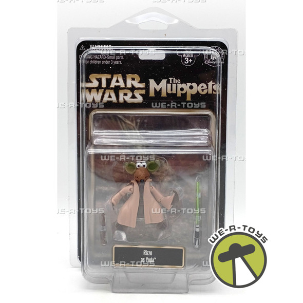The Muppets Rizo as Yoda Star Wars Disney Parks 2012 Action Figure