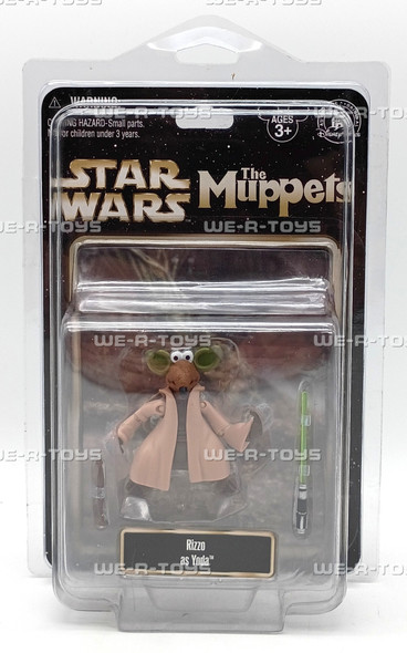 The Muppets Rizo as Yoda Star Wars Disney Parks 2012 Action Figure