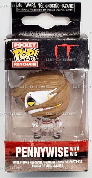 Funko POP Keychain It Pennywise with Wig Vinyl Figure Keychain
