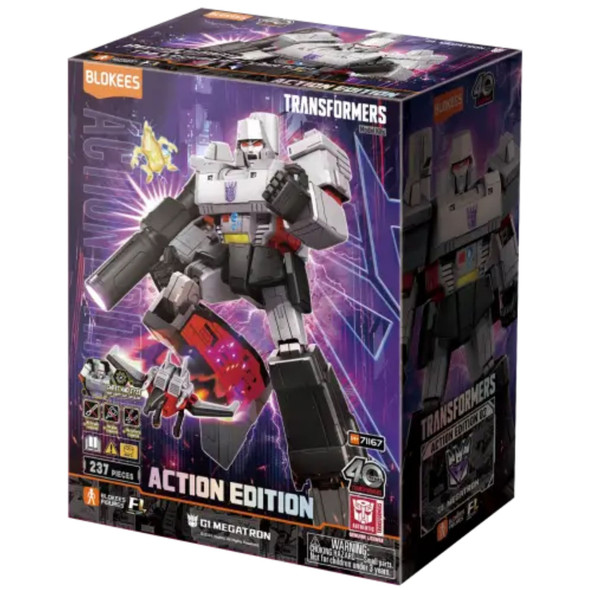 Blokees Transformers Action Edition 02 G1 Megatron Model Kit 71167