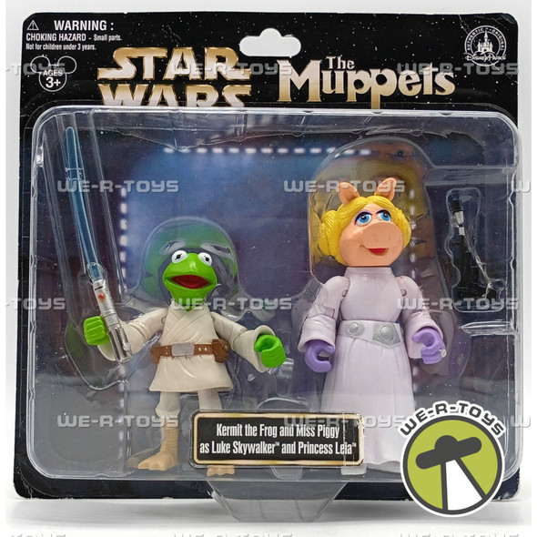 Star Wars Muppets Kermit Luke Skywalker Miss Piggy Princess Leia Action Figures