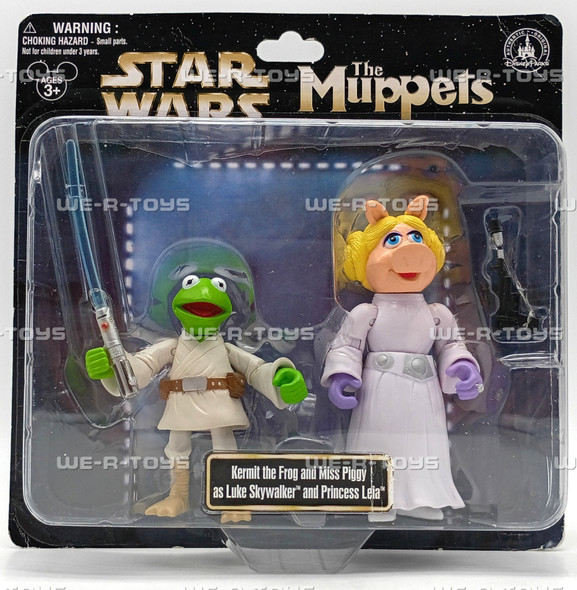 Star Wars Muppets Kermit Luke Skywalker Miss Piggy Princess Leia Action Figures