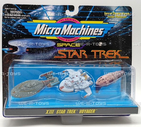 Star Trek Micro Machines Space Galoob Set of 3 Vehicles XXIII Star Trek Voyager