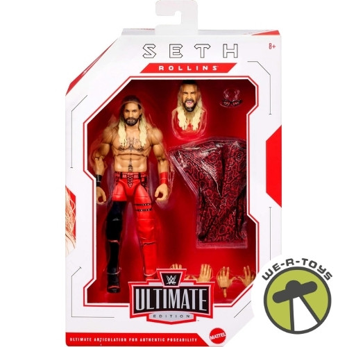 WWE Ultimate Edition Seth Rollins Action Figure 2026 Mattel