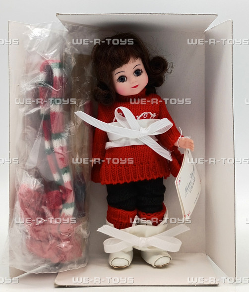 Madame Alexander 1999 Coca Cola Winter Fun Brunette Doll #17370