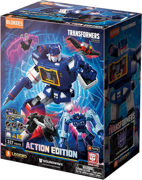 Blokees Transformers Action Edition 03 Soundwave Model Kit 71172