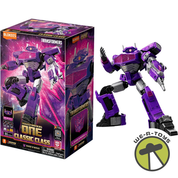 Blokees Transformers Classic Class 18 Shockwave Transformers One Model Kit 71184