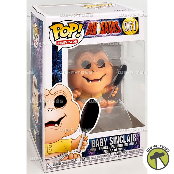Funko POP Television Dinosaurs Baby Sinclair 961 Vinyl Figure