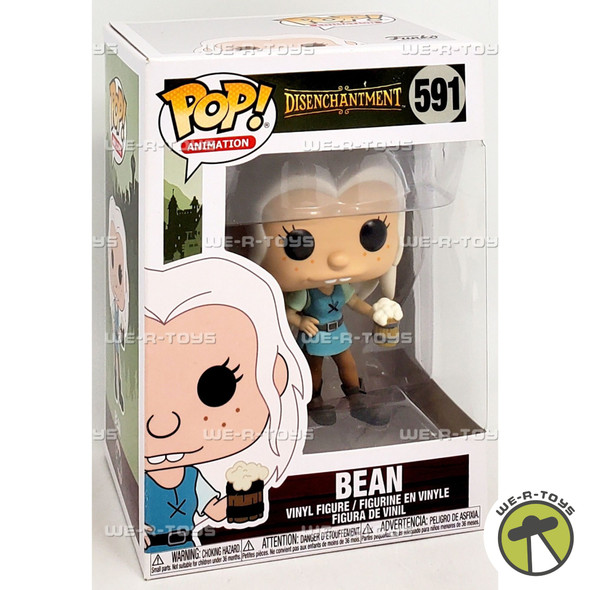 Funko POP Animation Disenchantment Bean 591 Vinyl Figure