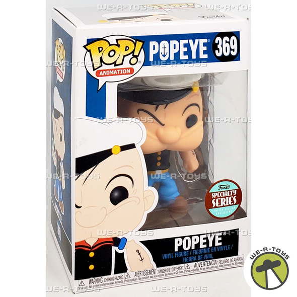 Funko POP Animation Popeye 369 Popeye Vinyl Figure Specialty Series