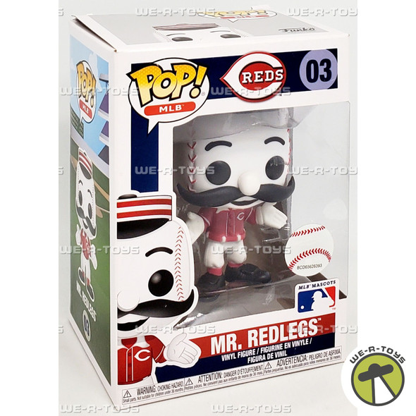 Funko POP MLB Cincinnati Reds Mr. Redlegs 03 Vinyl Figure