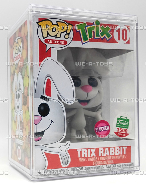 Funko Pop! Ad Icons Trix Rabbit #10 Flocked Vinyl Figure Limited Edition