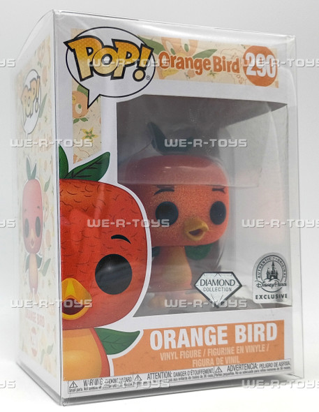 Funko POP! Orange Bird #290 Vinyl Figure Disney Parks Exclusive Vinyl Figure
